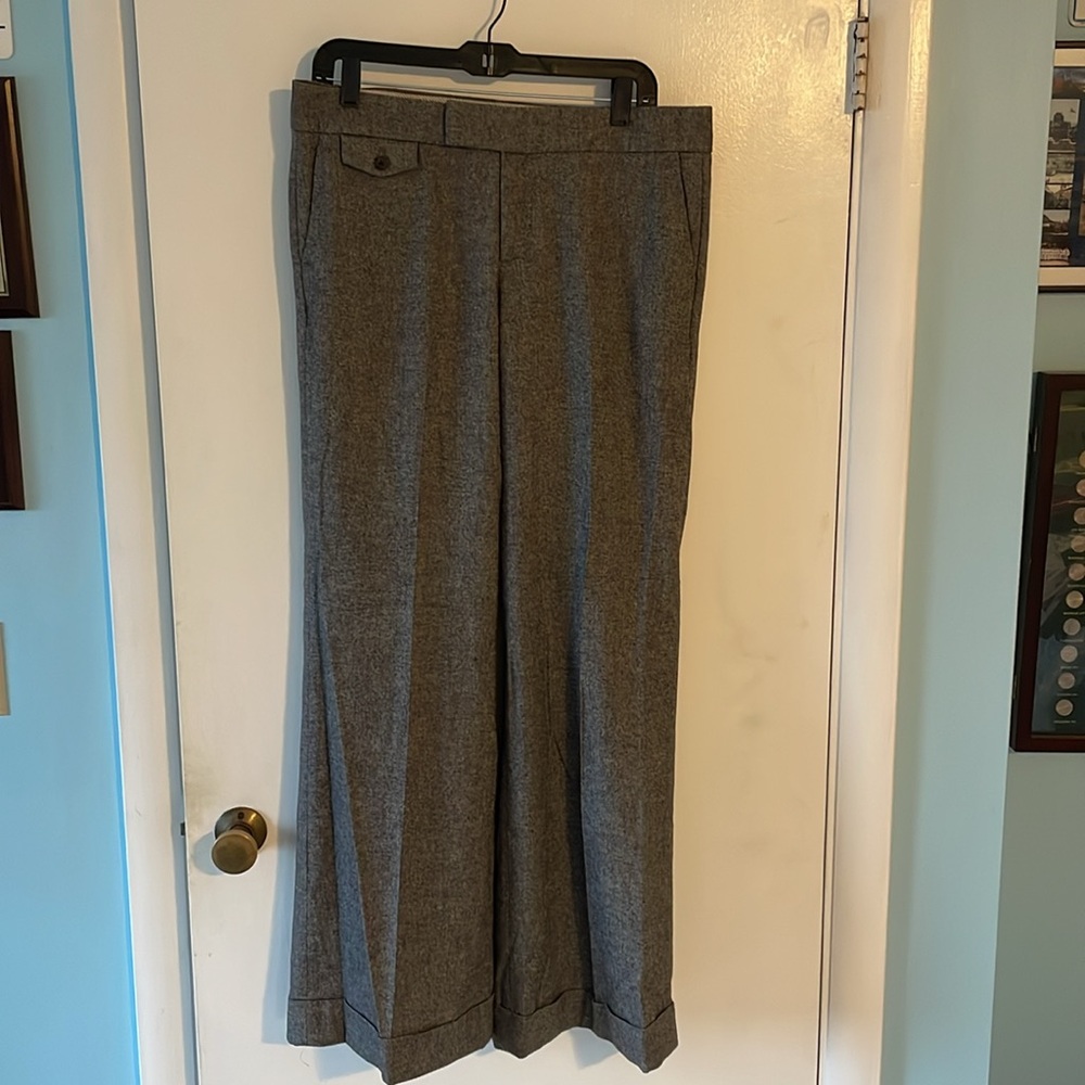 10 GAP Wool Dress Pant - Picture 2 of 7